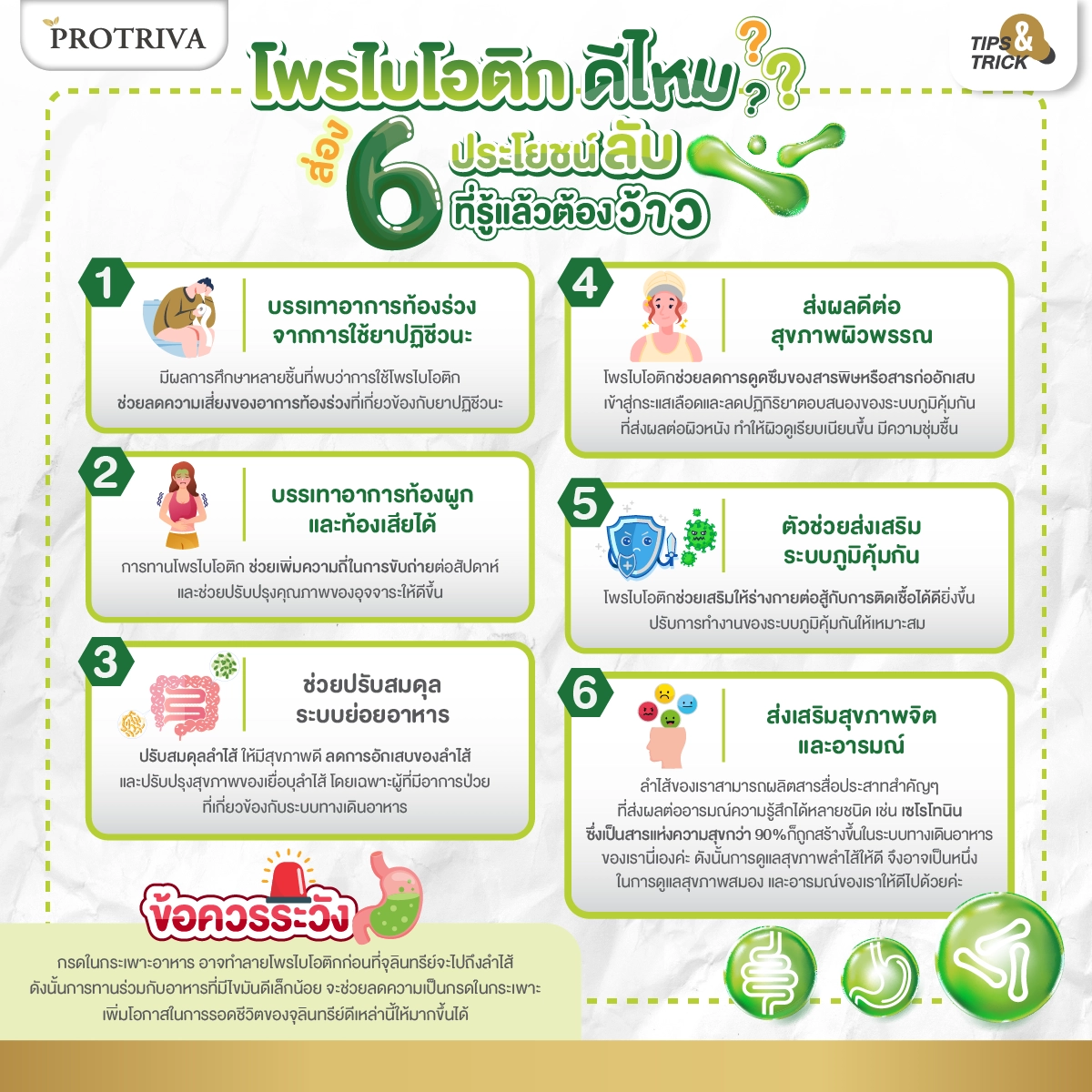 สรุป โพรไบโอติก ดีไหม ส่อง 6 ประโยชน์ลับที่รู้แล้วต้องว้าว