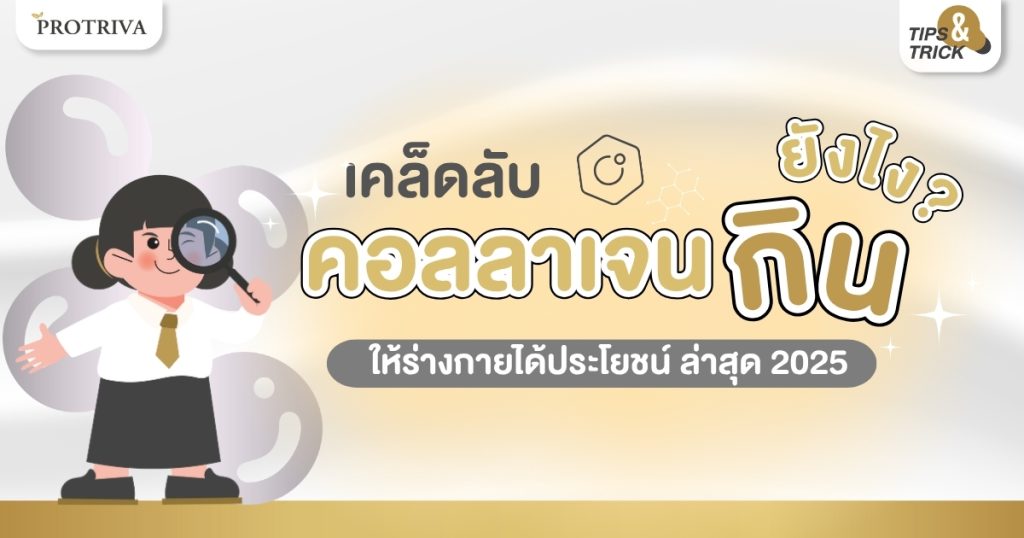 เคล็ดลับ คอลลาเจน กินยังไง ให้ร่างกายได้ประโยชน์ ล่าสุด 2025