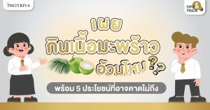 เผย กิน เนื้อมะพร้าว อ้วนไหม พร้อม 5 ประโยชน์ที่อาจคาดไม่ถึง