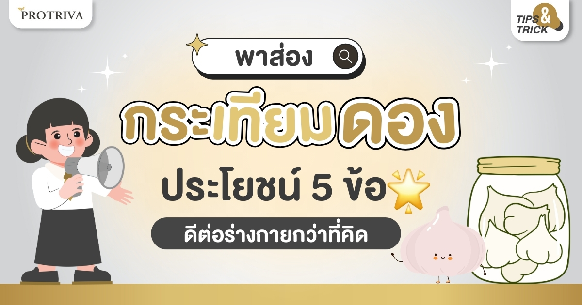 พาส่อง กระเทียมดอง ประโยชน์ 5 ข้อ ดีต่อสุขภาพกว่าที่คิด