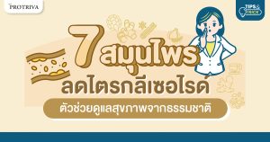 7 สมุนไพรลดไตรกลีเซอไรด์ ตัวช่วยดูแลสุขภาพจากธรรมชาติ